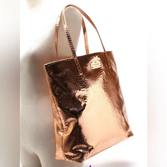 Kate Spade Rose Gold Tote -Brand New With Tags still in plastic